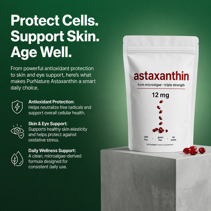 Astaxanthin 12mg (120 Softgels)