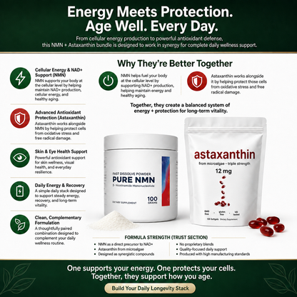 NMN + Astaxanthin Bundle