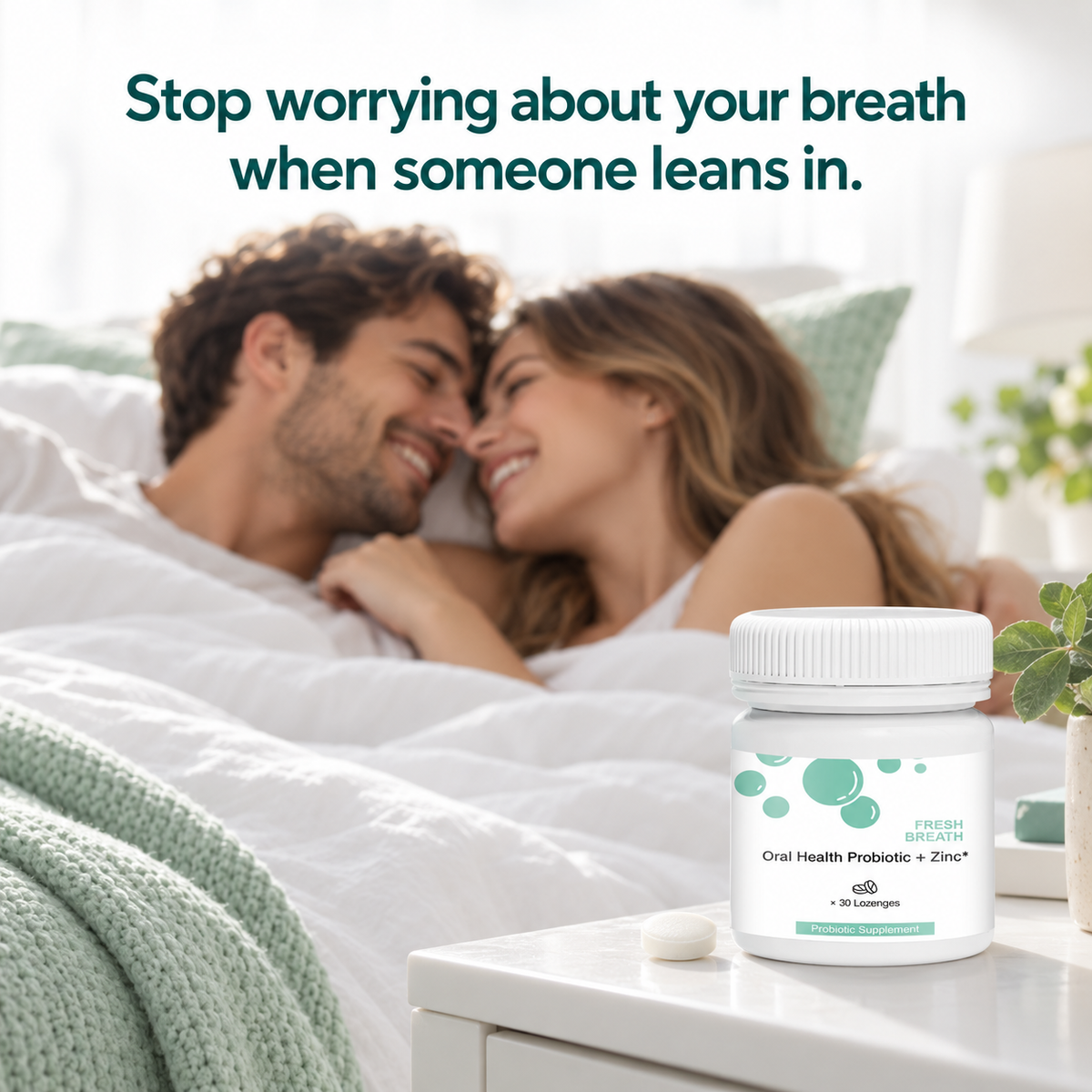 Nutrivive Fresh Breath Probiotic + Zinc