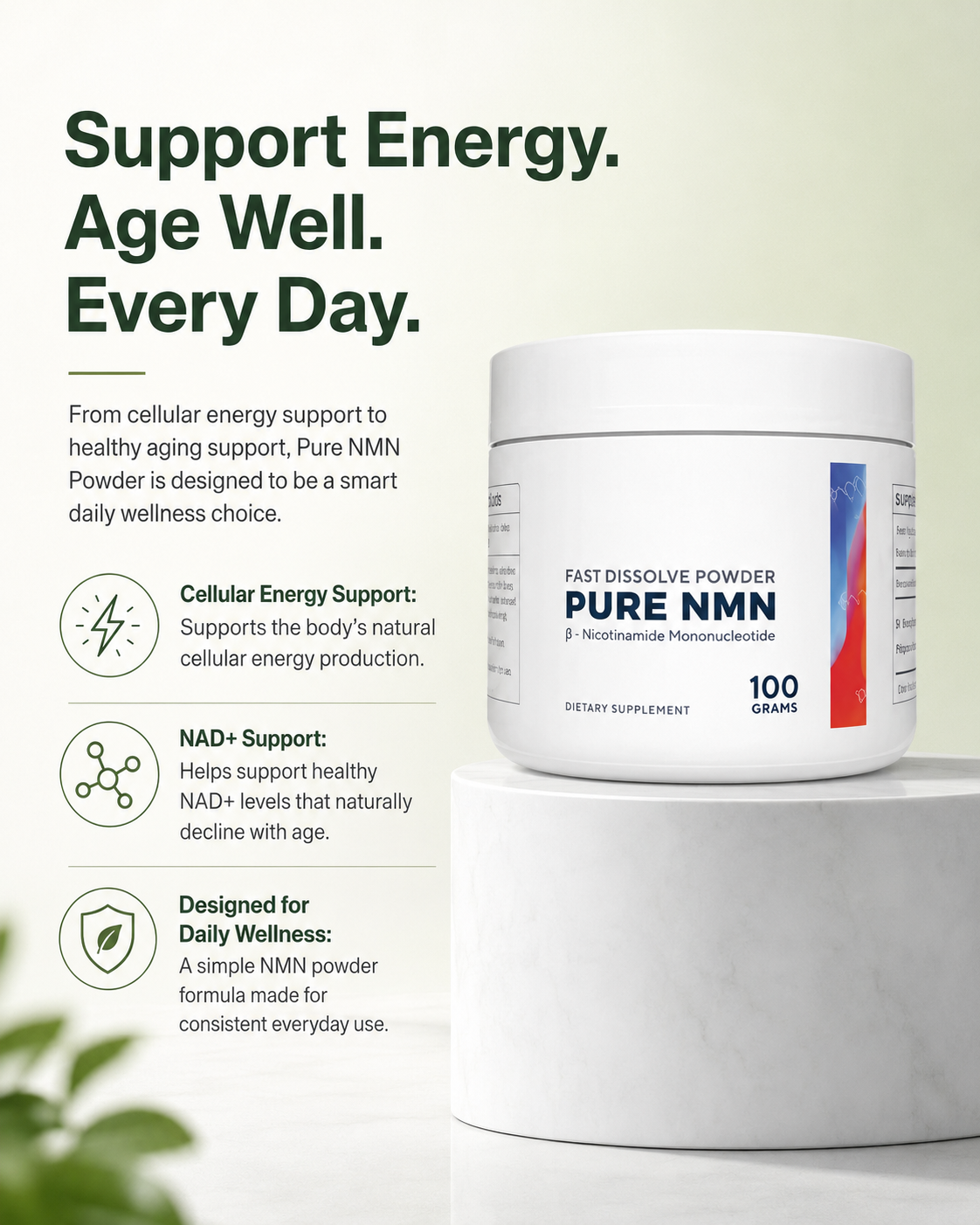 NMN Powder (3-Month Supply)