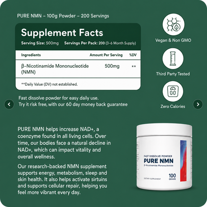 NMN Powder (3-Month Supply)