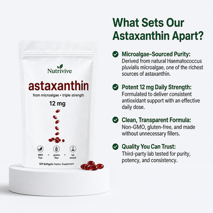 Astaxanthin 12mg (120 Softgels)
