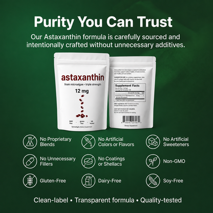 Astaxanthin 12mg (120 Softgels)